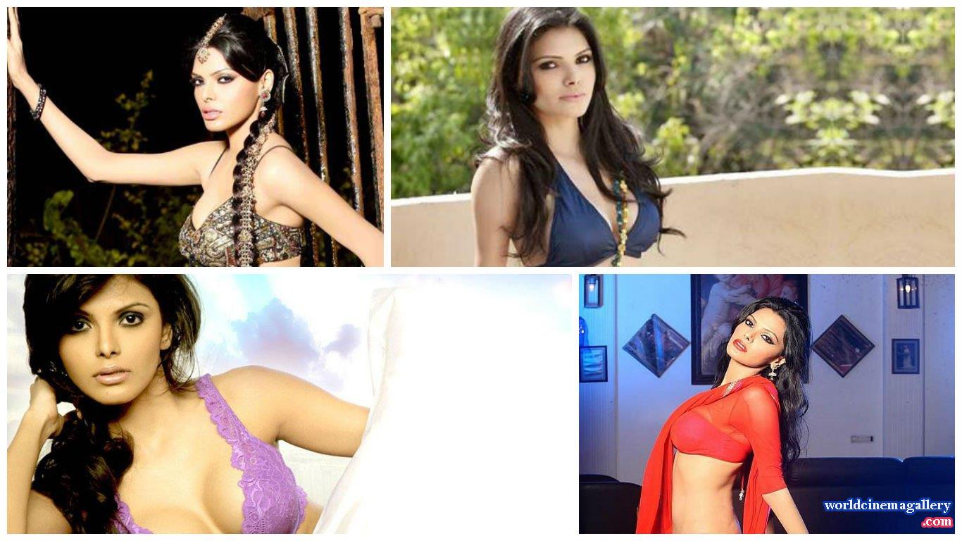 Sherlyn Chopra Hot Bikini Stills