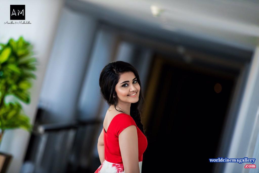Anupama Latest Photoshoot stills in Red Dress