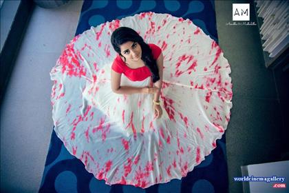 Anupama Latest Photoshoot stills in Red Dress