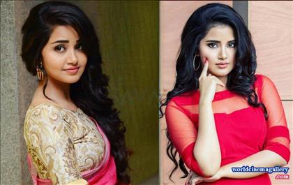 Anupama Parameshwaran Latest Photoshoot  in Red Dress