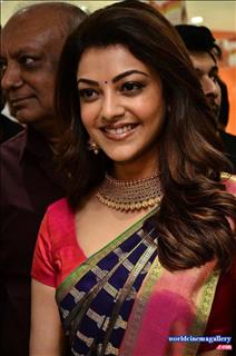 Kajal Agarwal At The Chennai Shopping Mall