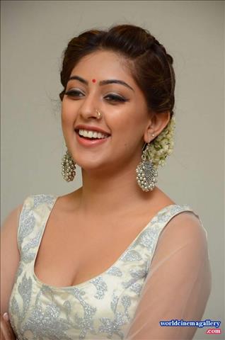 Anu Emmanuel at Kittu Unnadu Jagratha Gummadikaya movie Press meet