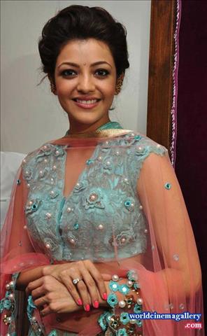 Kajal Aggarwal Stills at Mugdha Art Studio