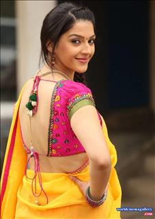 Mehreen Kaur pirzada in Half Saree Stills