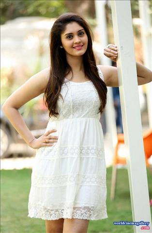 Surabhi Latest Hot stills In White Dress