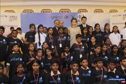 Trish get UNICEF Celebrity advocate status for child rights at World childrens day