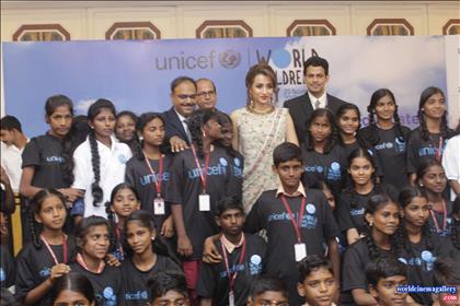 Trish get UNICEF Celebrity advocate status for child rights at World childrens day