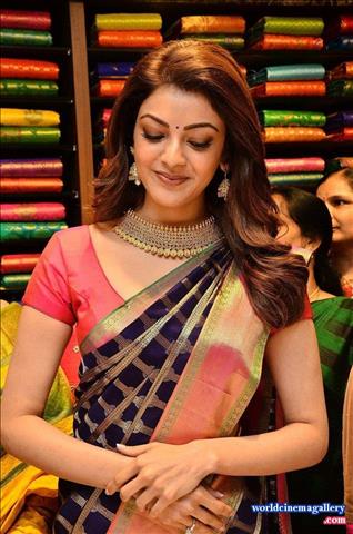 Kajal Agarwal At The Chennai Shopping Mall