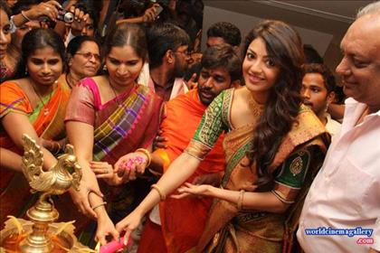 Kajal Aggarwal at Chennai Shopping Mall Launch