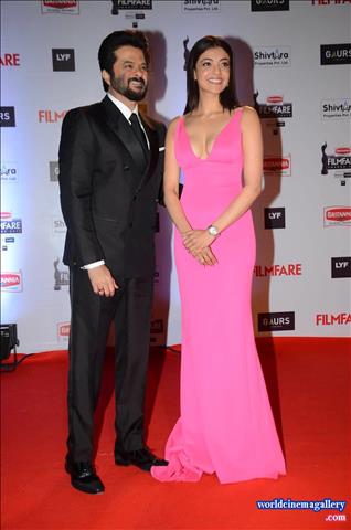 Kajal Aggarwal at Filmfare Awards 2016