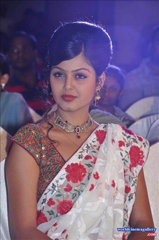 Monal Gajjar Hot in Saree Stills