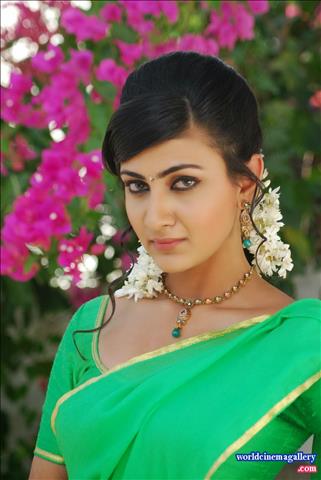 Neelam Upadhyaya Latest Hot Stills in Green Saree