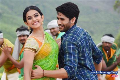 Rakul Preet Singh Saree stills from Bhramaramba Ki Nachesanu movie