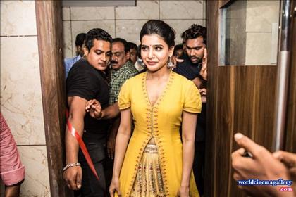 Samantha launches Bahar Cafe in Bangalore