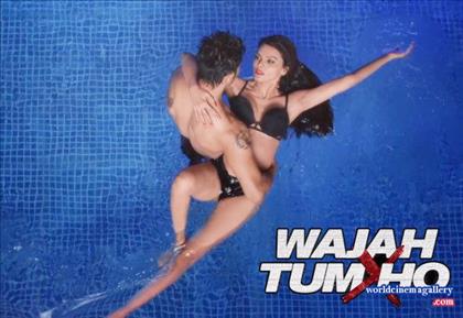 Sana Khan romance with Gurmeet Chaudharys from Wajah Tum Ho movie