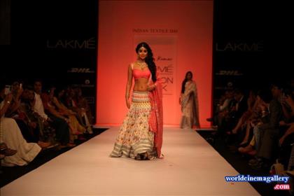 Shriya Saran Hot in Lakme Fashion Week (LFW) 2013