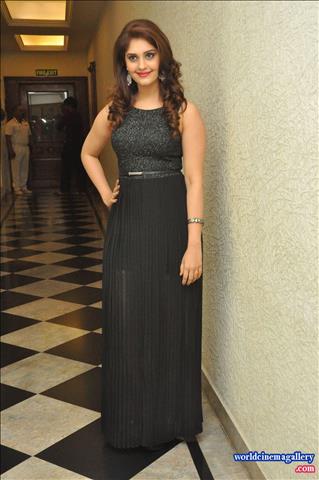 Surabhi latest Stills In Black Dress2