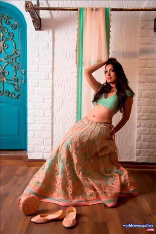Telugu Actress Surabhi Prabhu photoshoot for jyoti mukherjee designs