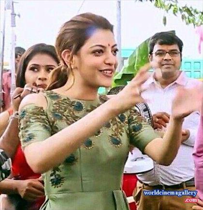 Kajal Aggarwal Stills in MLA Movie