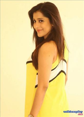 Rashmi Gautam in Yellow Dress