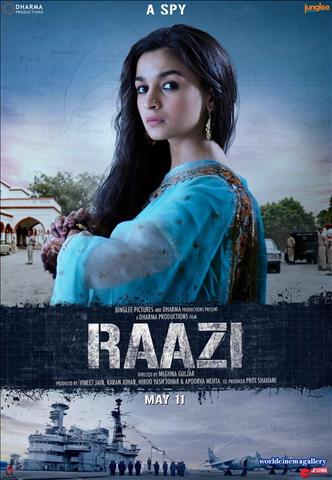 Alia Bhatt  Stills at ShadesOfRaazi Movie Poster