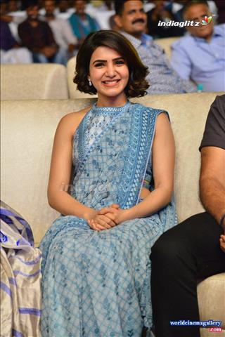 Samantha Stills At Rangasthalam SuccessMeet