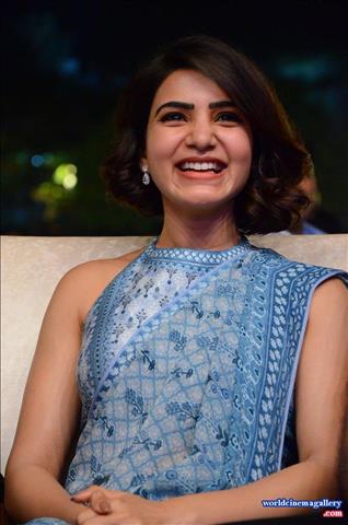 Samantha Stills At Rangasthalam SuccessMeet