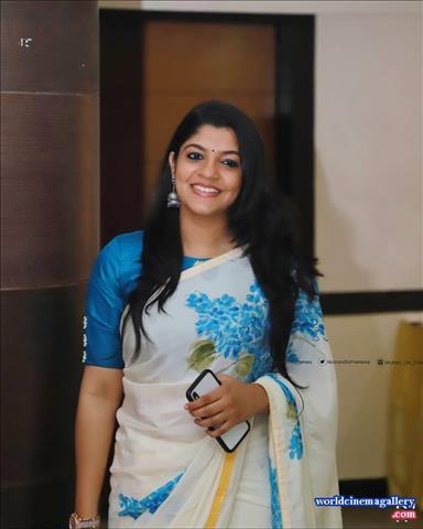 Aparna Balamurali Saree Stills