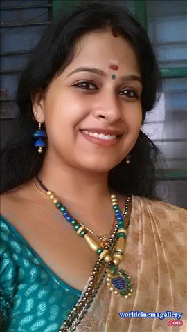Sadhika Venugopal Latest Saree Stills