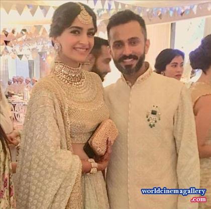 Sonam Kapoor Marriage Photos