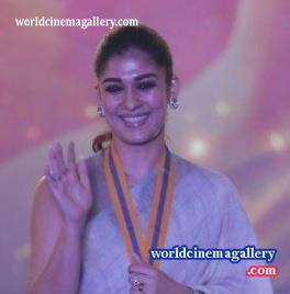 Nayanthara Stills At Behindwoods Gold Medals 2018