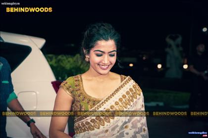 Rashmika Mandanna in Behindwoods Gold Medals 2019