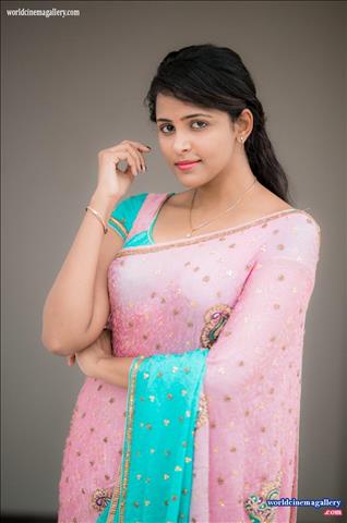 Subiksha Saree Stills