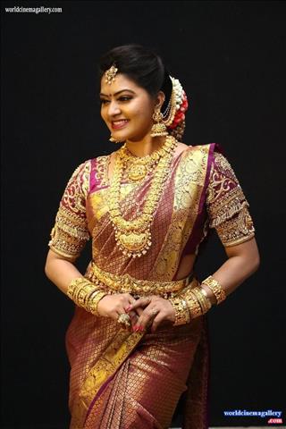Rachitha Mahalakshmi Saree Stills