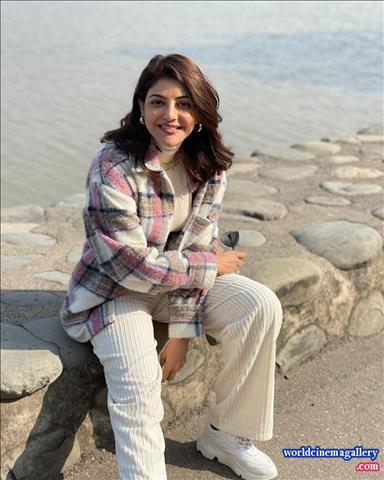 Kajal Aggarwal Honeymoon  stills